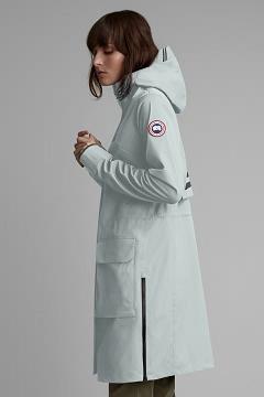 Chamarras Canada Goose Mujer Outlet - Seaboard Chubasquero Verdes Claro VA0948631